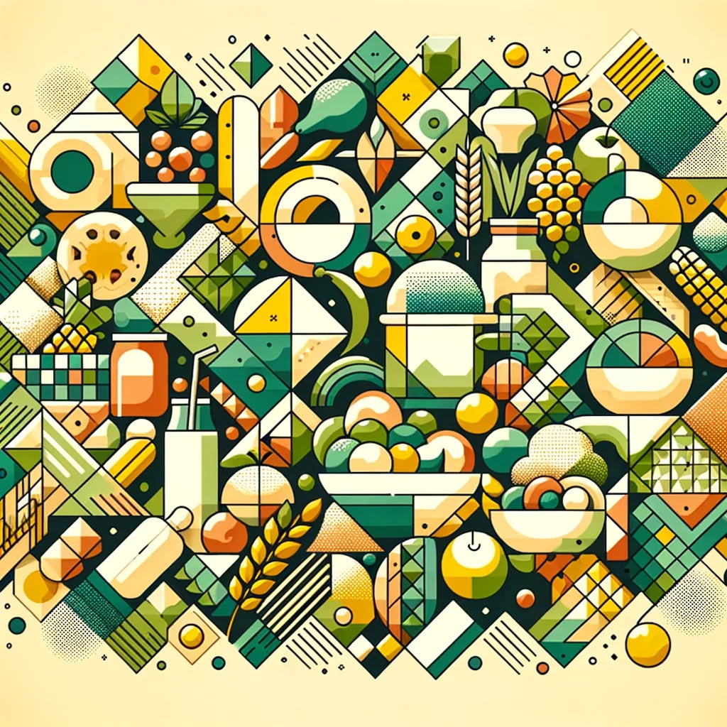 Culinary Mosaic Cotton Cushion