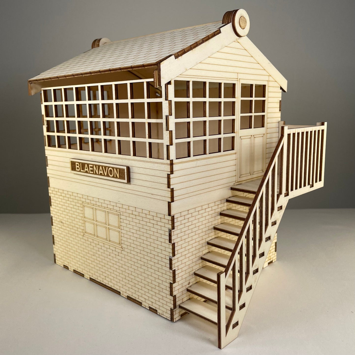 Railway Signal Box - Pre-Built Model by Curious Rabbit ®