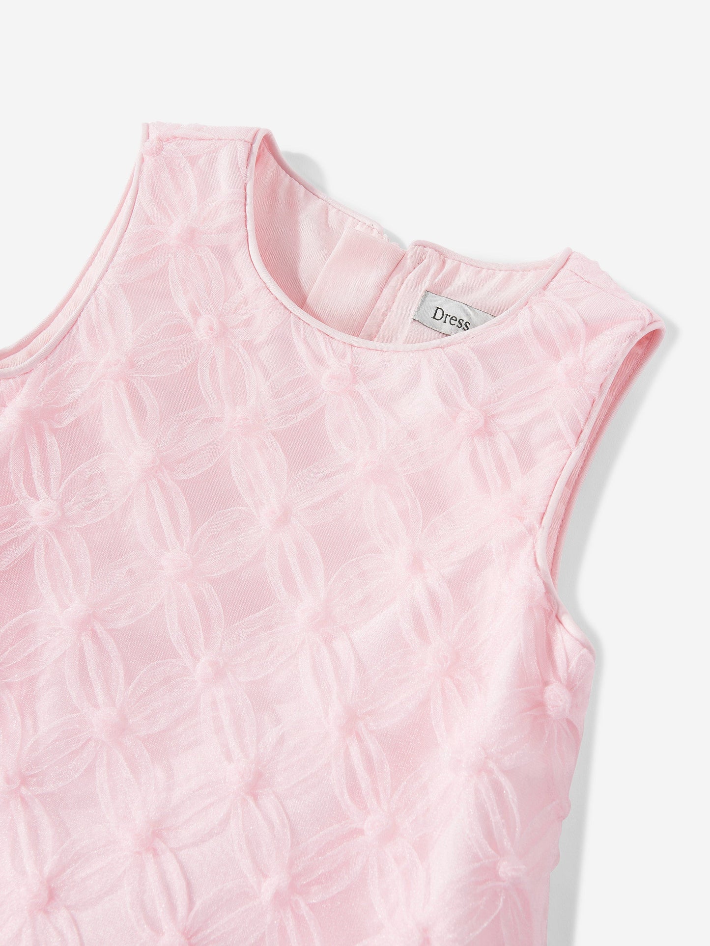 Dress & Fleur Girls Occasion Dress and Cape Set in Pink