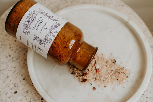 Serenity Mineral Bath Salts - Lavender, Begamot (Calm)