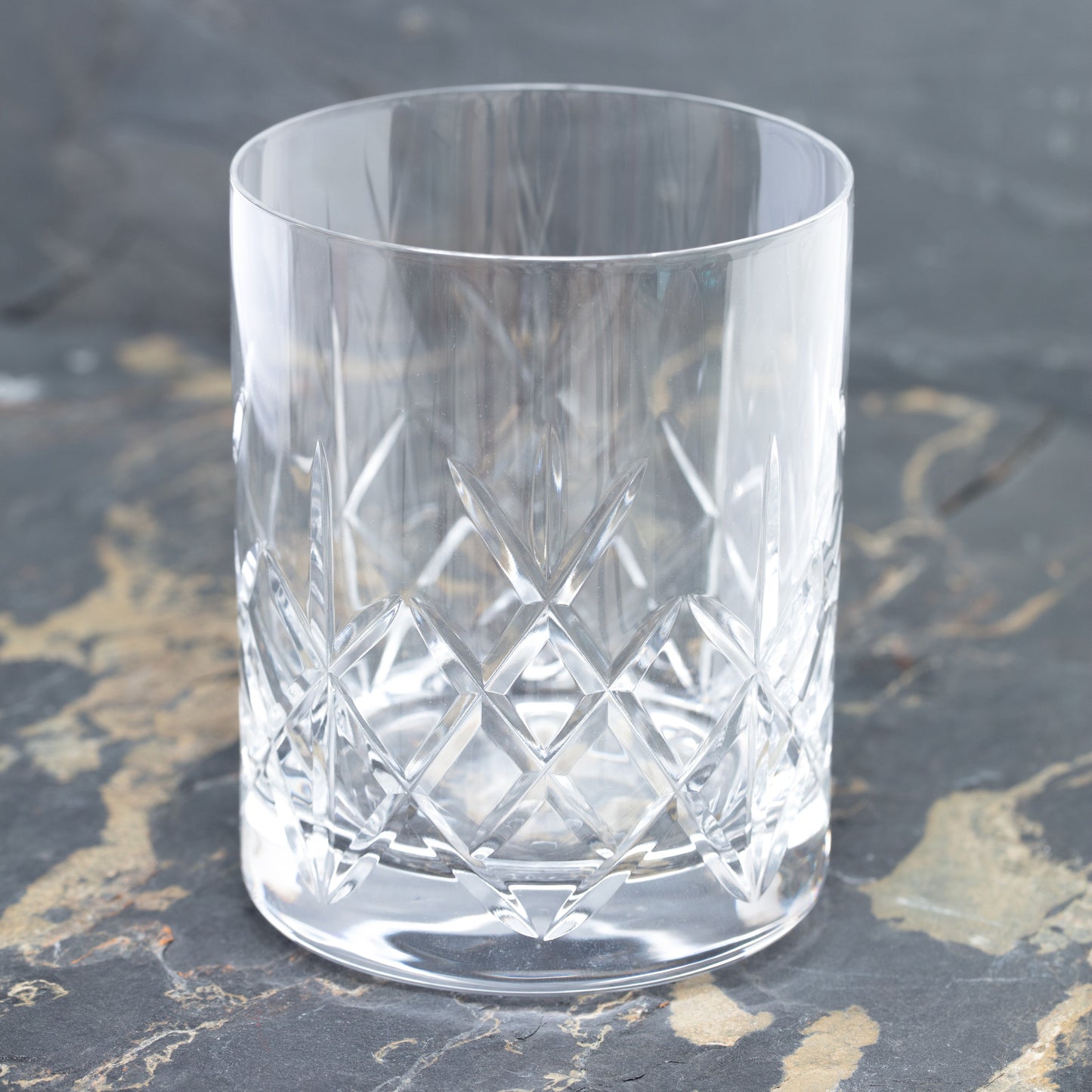 Set of 2 Old Fashioned 10oz Glass Tumblers