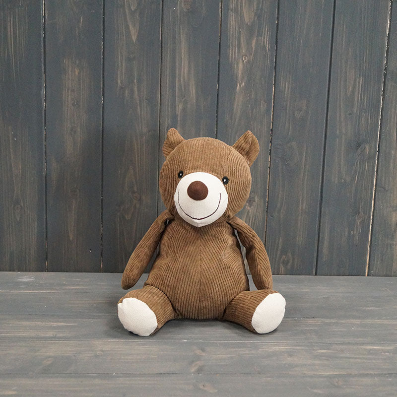 Satchville Sitting Brown Teddy Bear Doorstop
