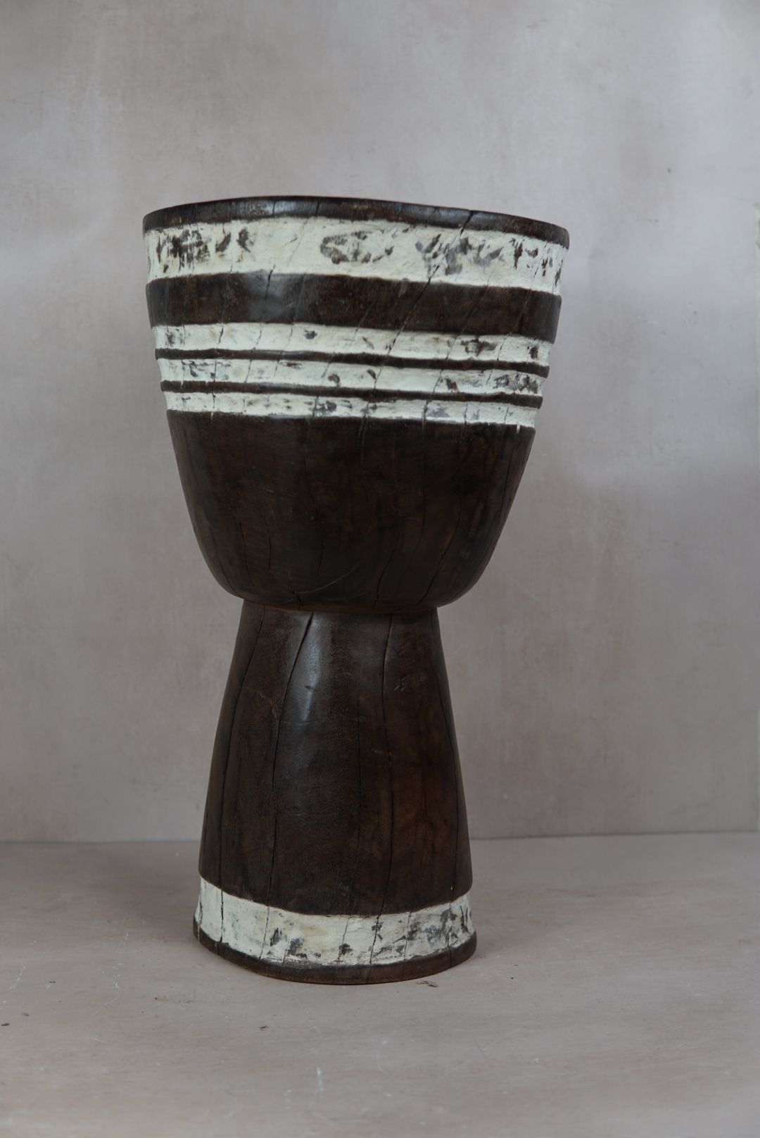 Tapered Wood Side Table - Cameroon - 93.6