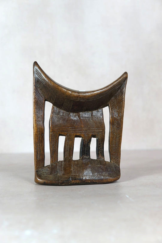 Vintage Ethiopian Headrest - 19.2