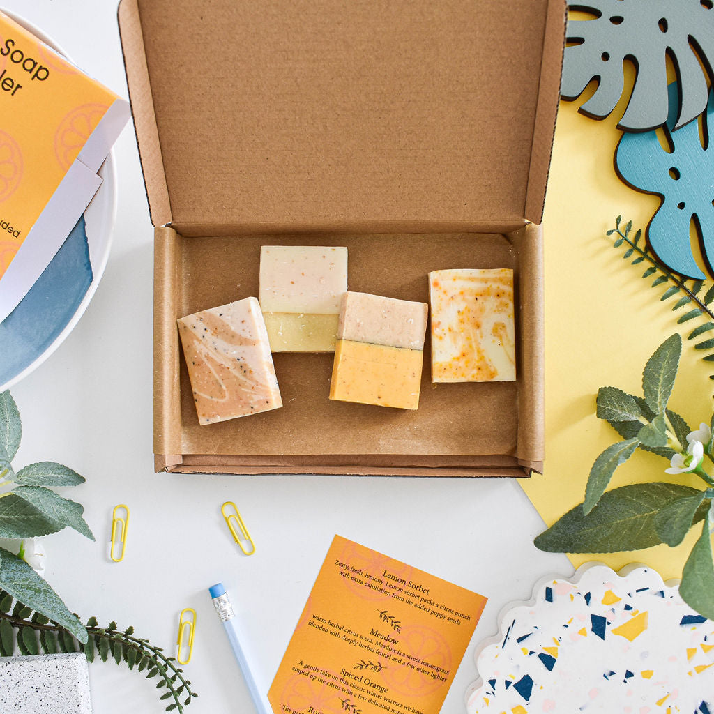 Citrus Soap Trial Box - 4 pieces