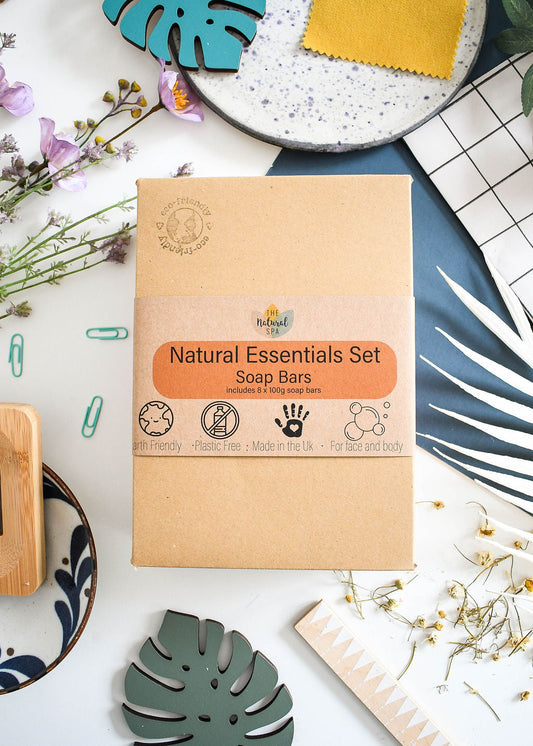 Natural Spa Essentials - Soap bars - 8 x 100g bars