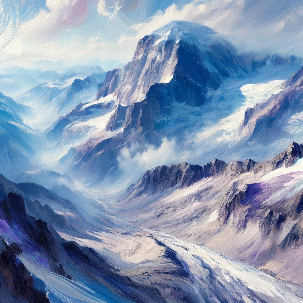 Dalsnibba Cold Expression Canvas