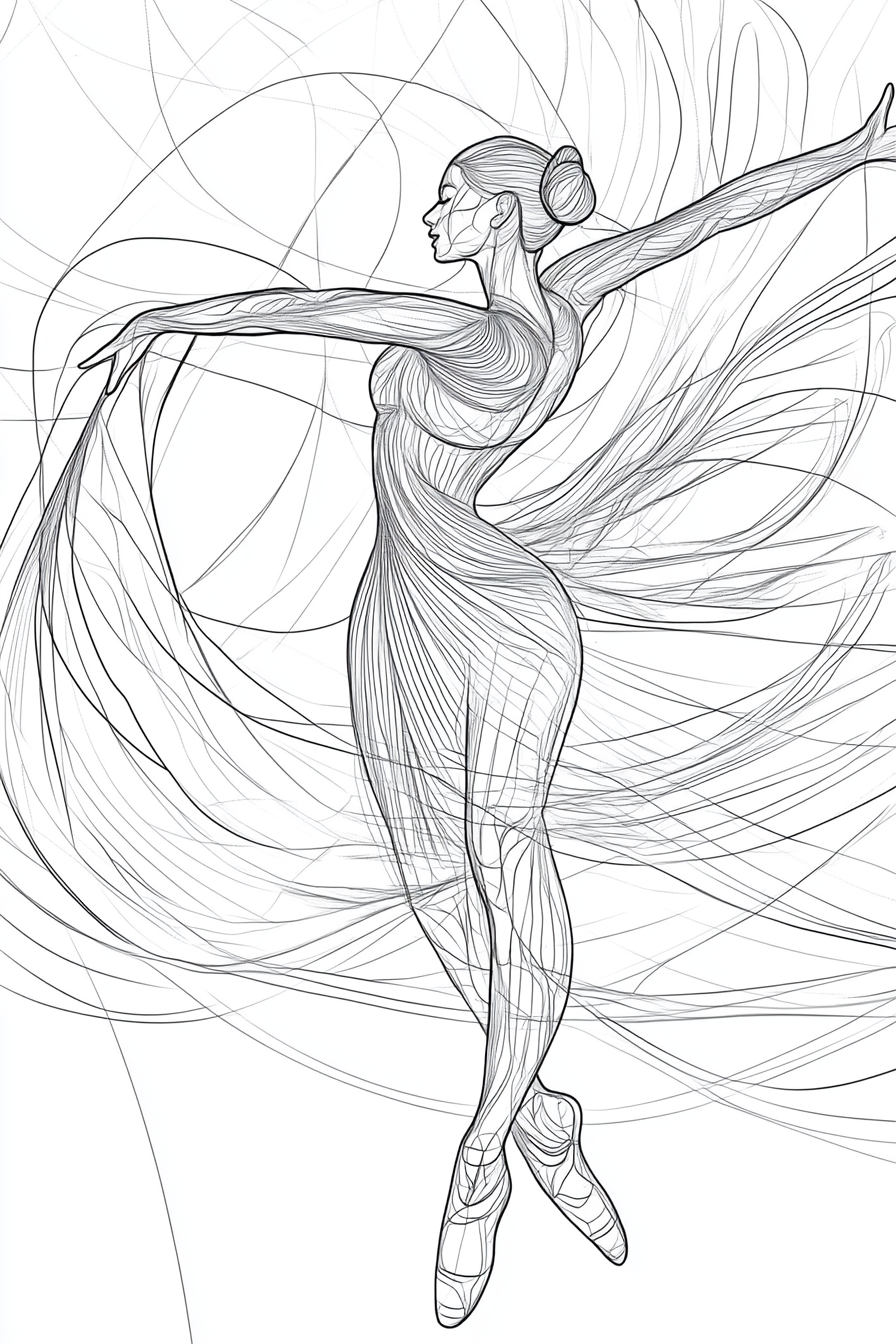 Dancer's Grace Canvas