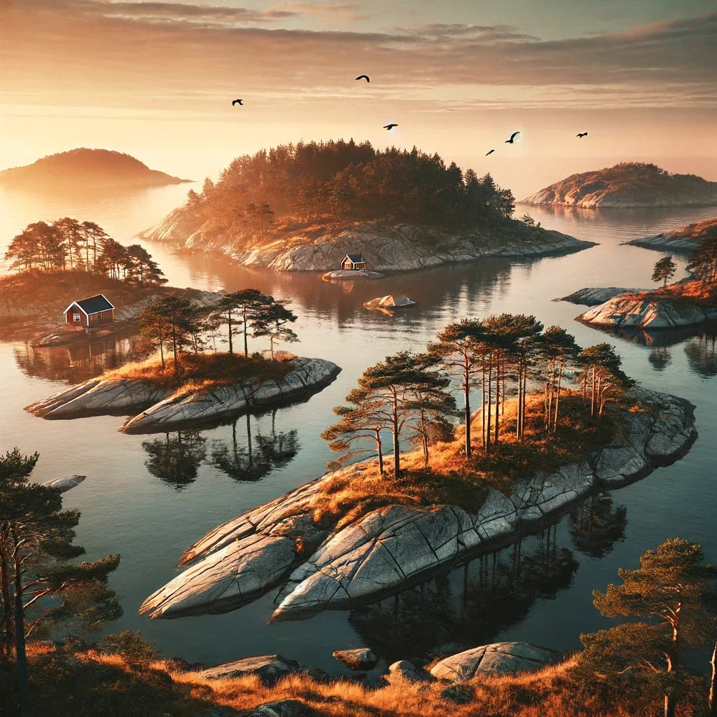 Dawn Archipelago Canvas