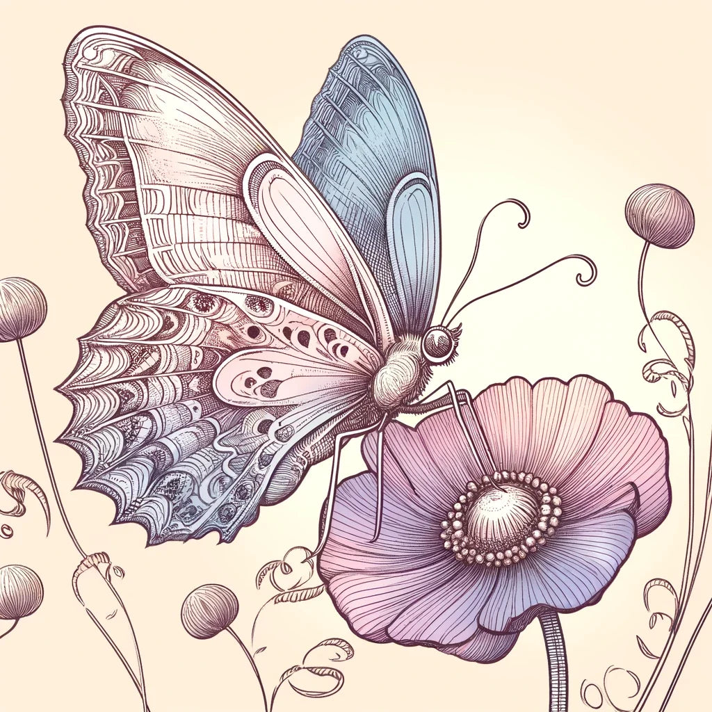 Delicate Harmony Canvas