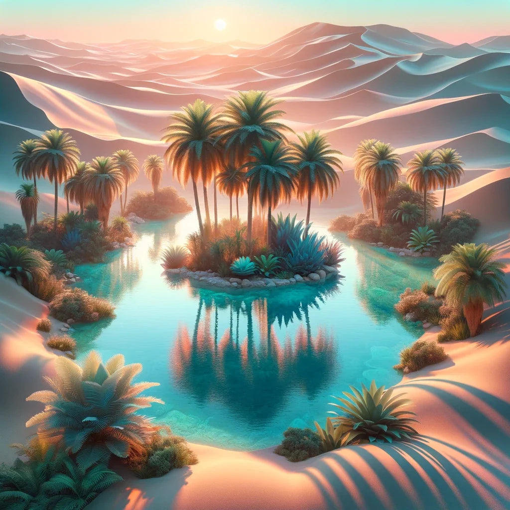 Desert Haven Cotton Cushion