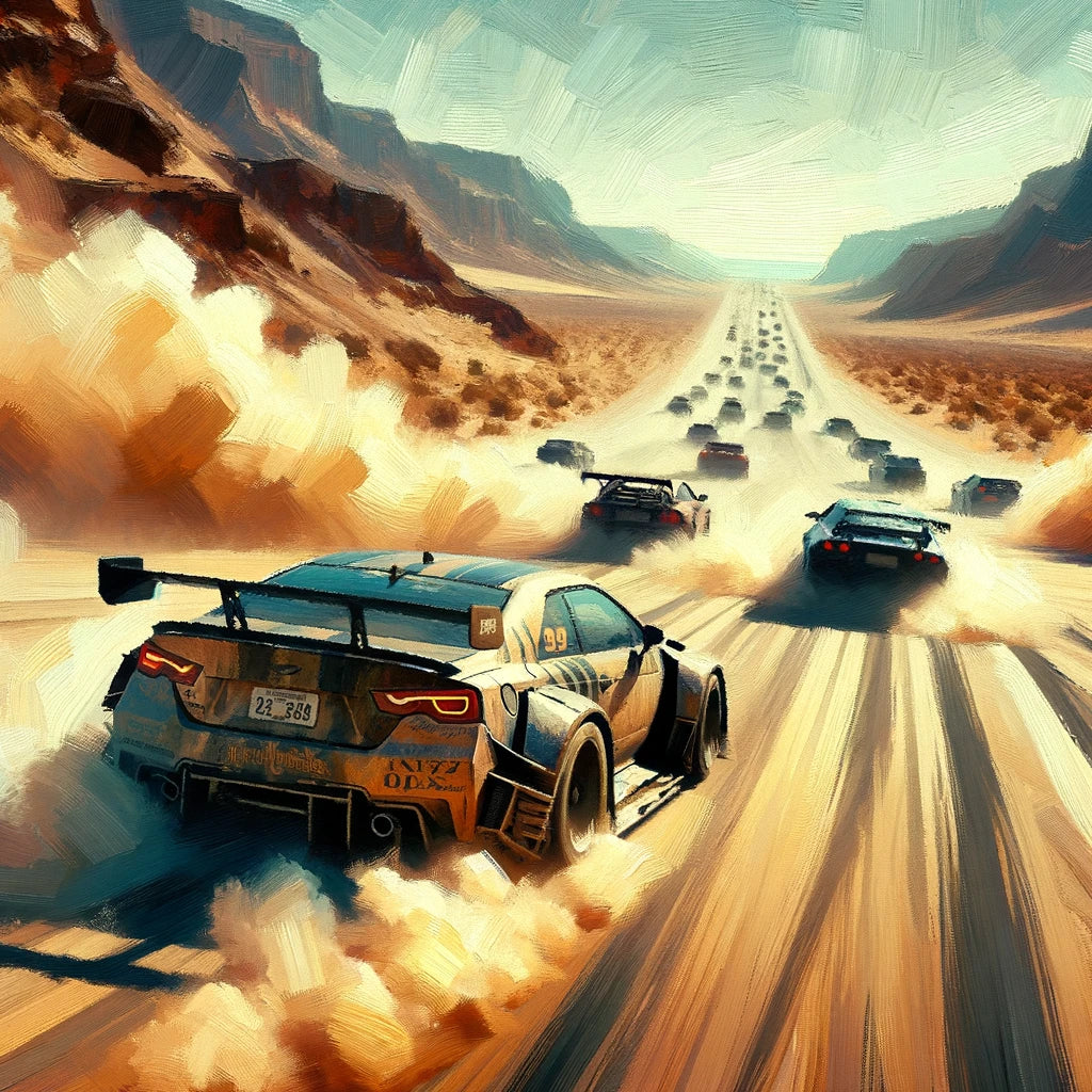 Desert Racer Canvas
