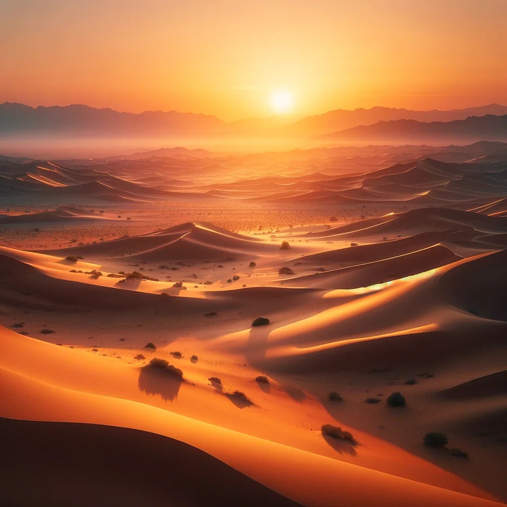 Desert Sunset Canvas