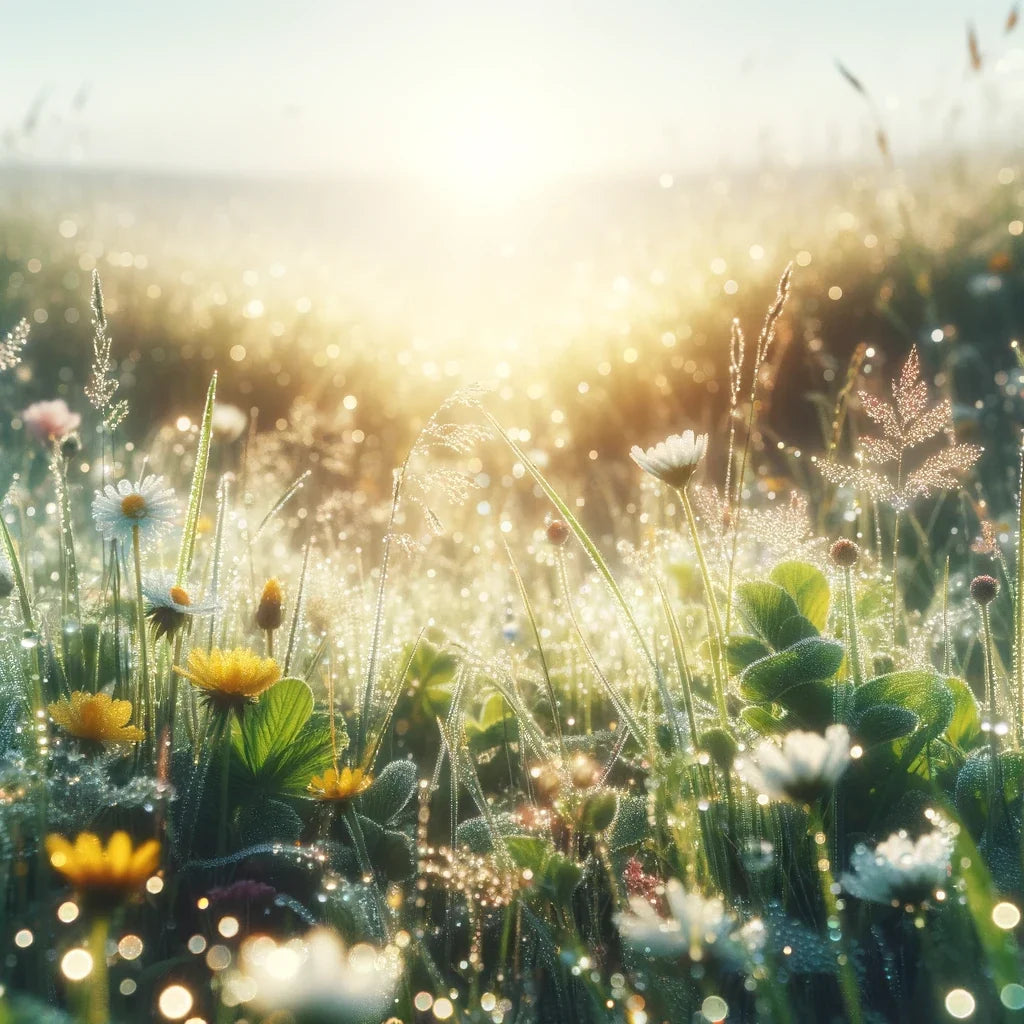 Dew-Kissed Meadow Canvas