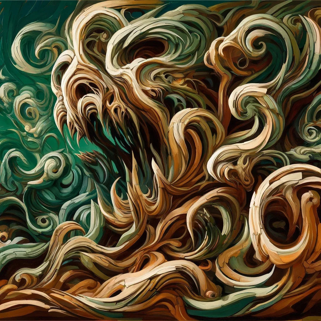 Disgust Distorted Canvas