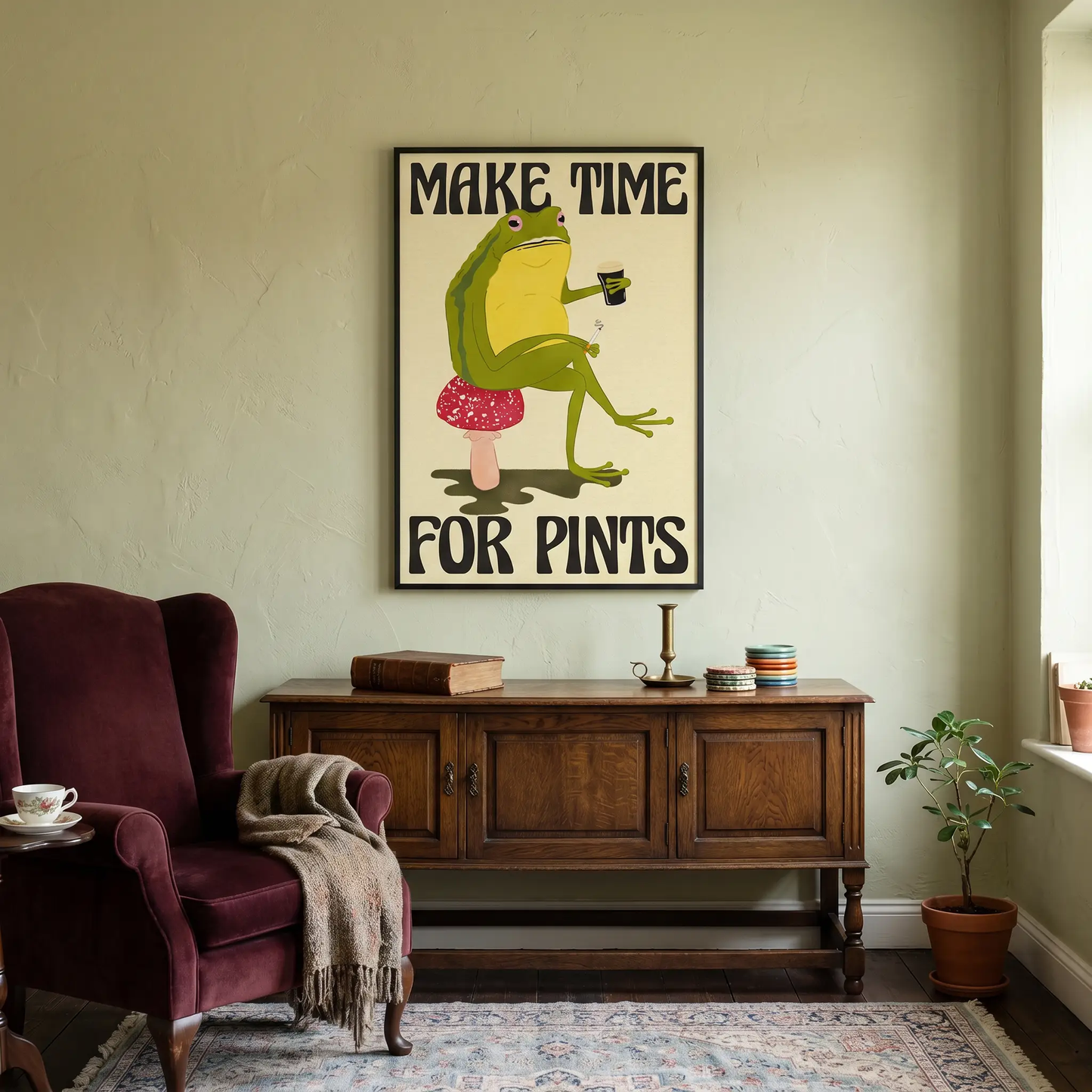 Make Time For Pints - A5 Print