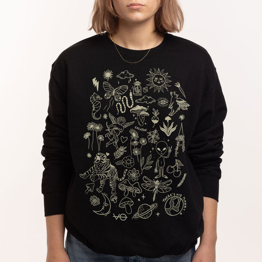 Doodle Sweatshirt (Unisex)
