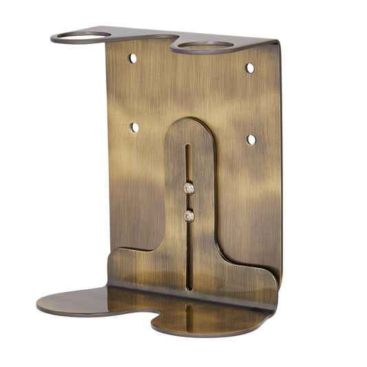 Gold Double Wall Mounted Soap Dispenser