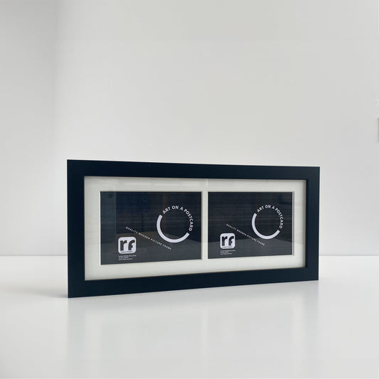 Twin Wooden Frames (10x15cms) (A6) Landscape