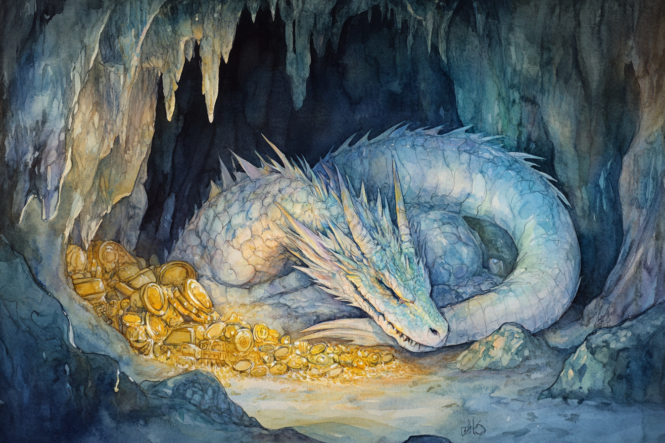Draconic Reverie Chaos Canvas