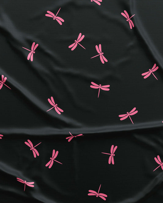 Mens Short Pyjamas - Dragonflies