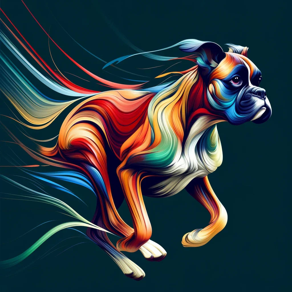 Dream Runner Abstract Motion Canvas
