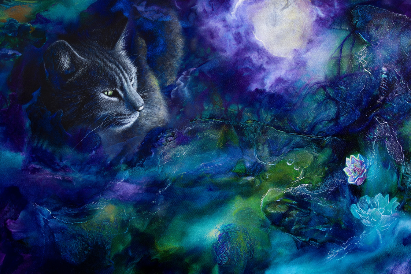 Dreaming Cat Canvas