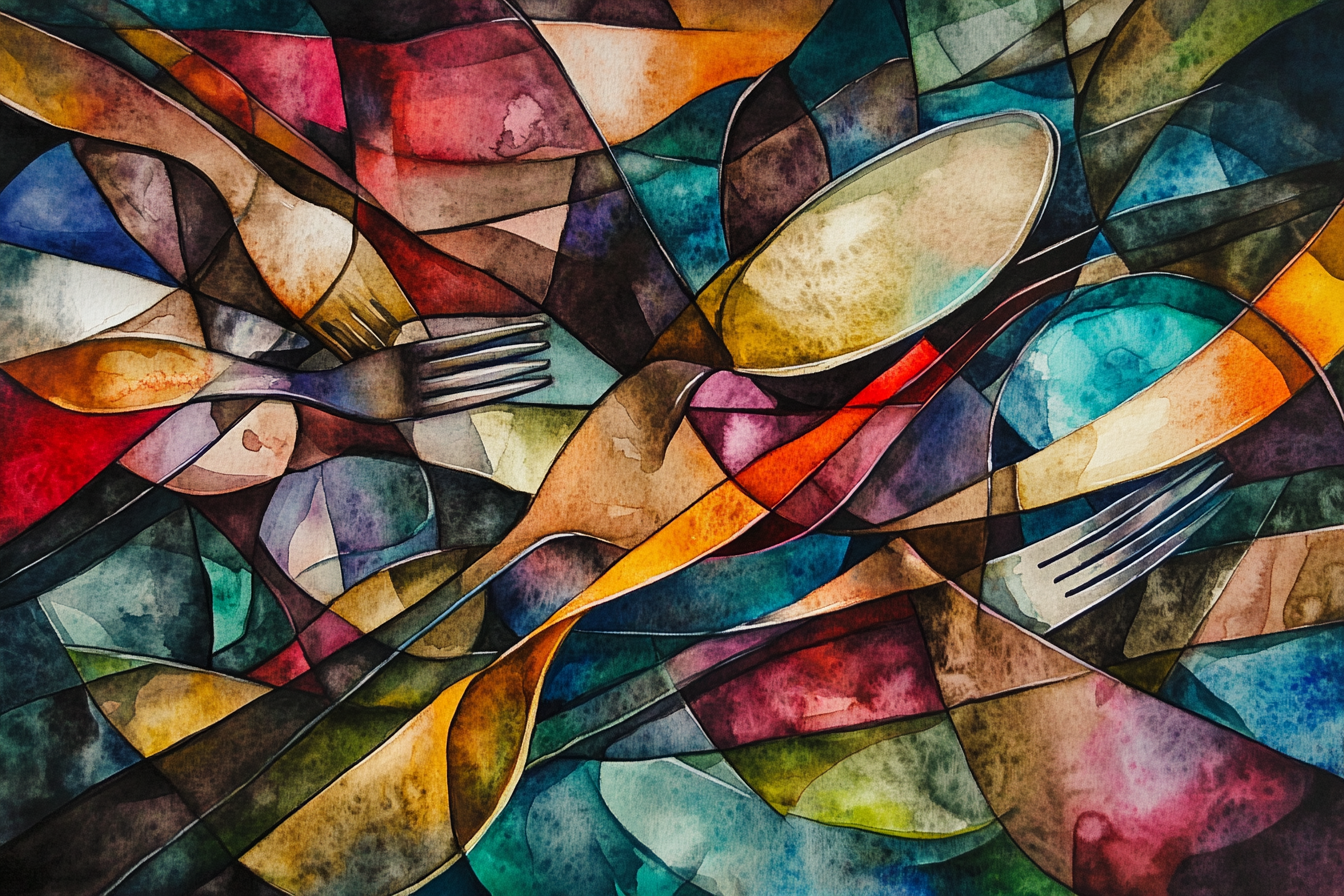 Dreamscape Cutlery Canvas
