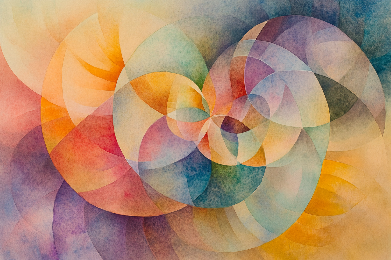 Dreamscape Kaleidoscope Blanket