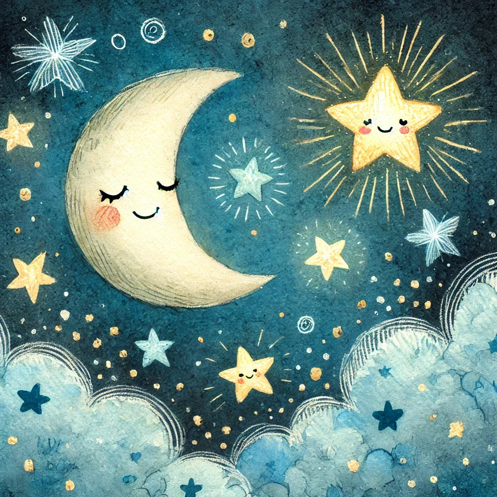 Dreamy Night Sky Canvas