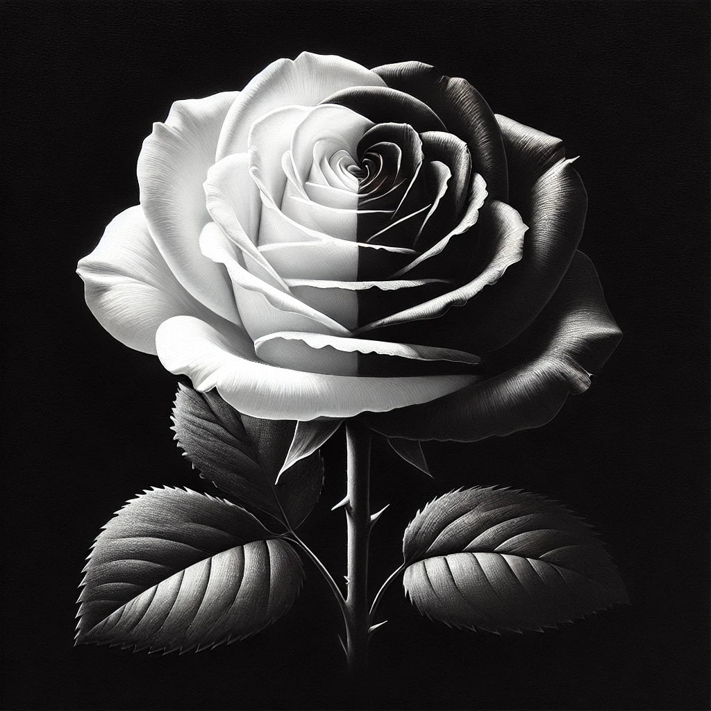 Duality Rose Canvas