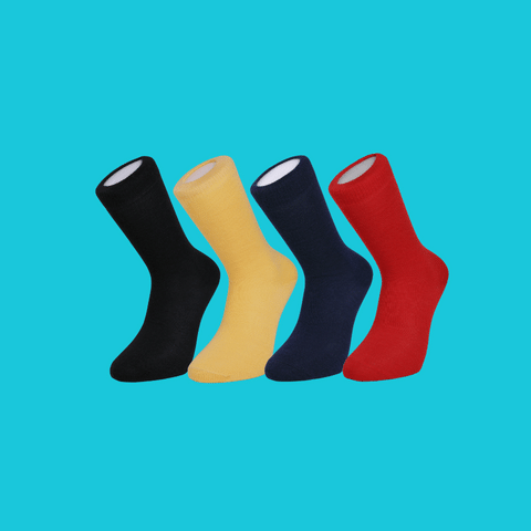 Duchy Everyday Merino Socks - 4 Pair Bundle Classic Mix Selection