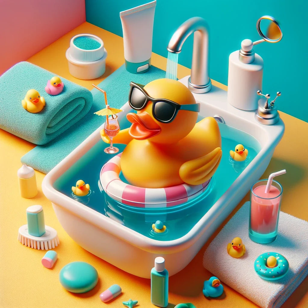 Duck's Day Off Canvas