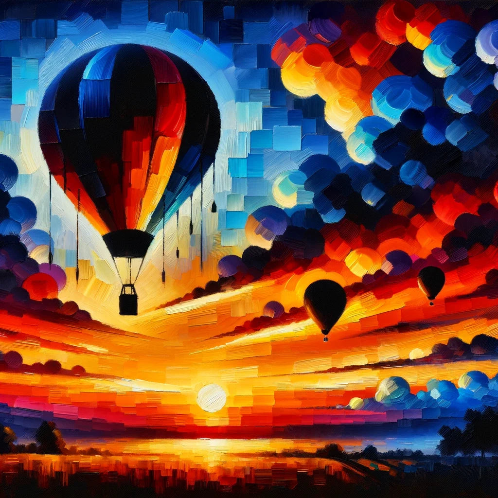 Dusk Contrasts Canvas