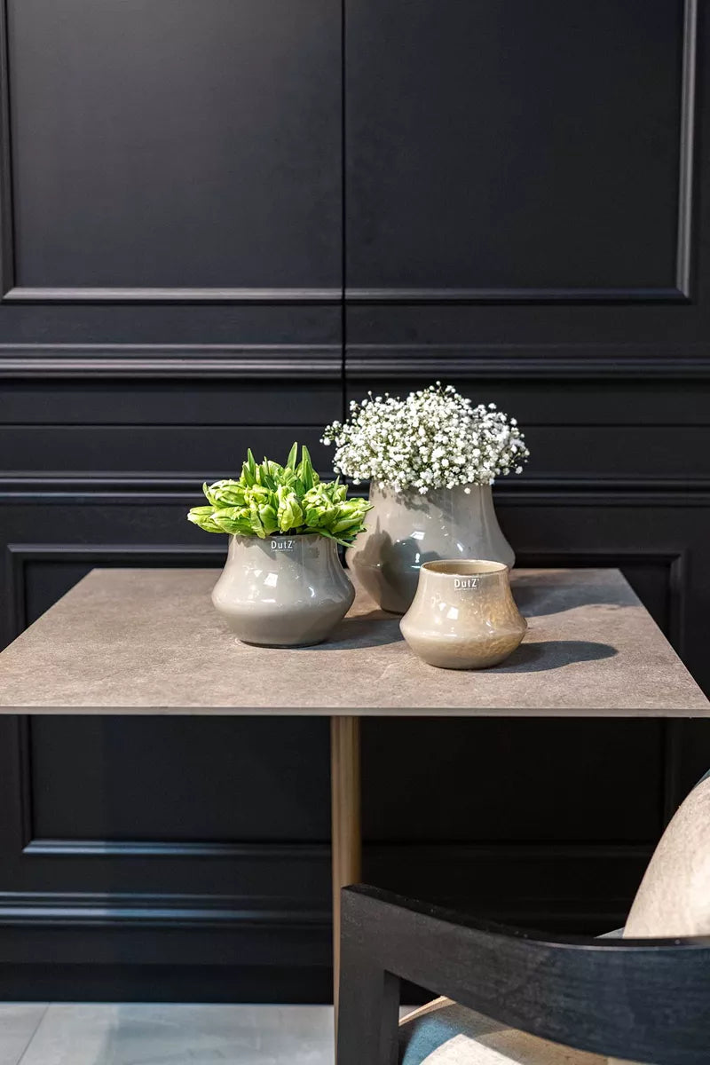 Orchid Pot MARCO - TAUPE BROWN