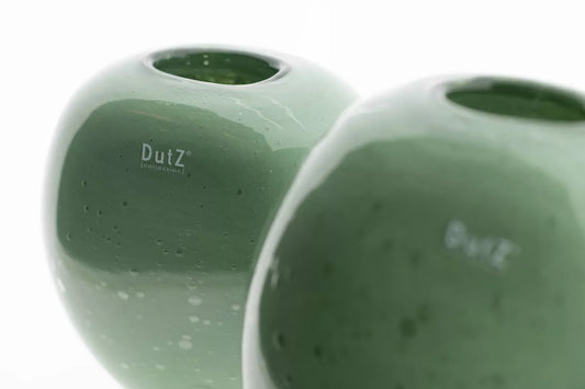 Vase Decor OVALI - PISTACHE BUBBLES