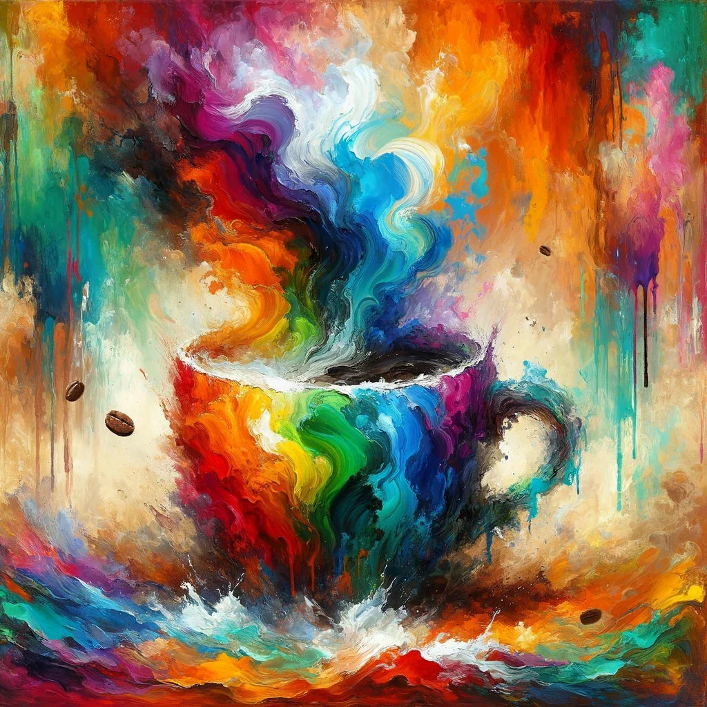 Dynamic Spectrum Americano Canvas