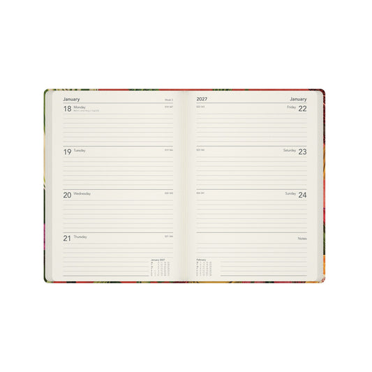 2026-2027 Mid Year Planner - 13 Month A5 Week-to-View - Diary Bird - Collins Debden Modern Organics Range