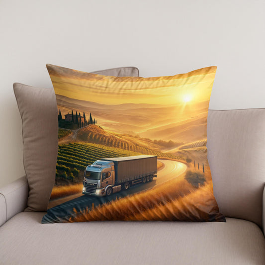 Tuscan Journey Cotton Cushion