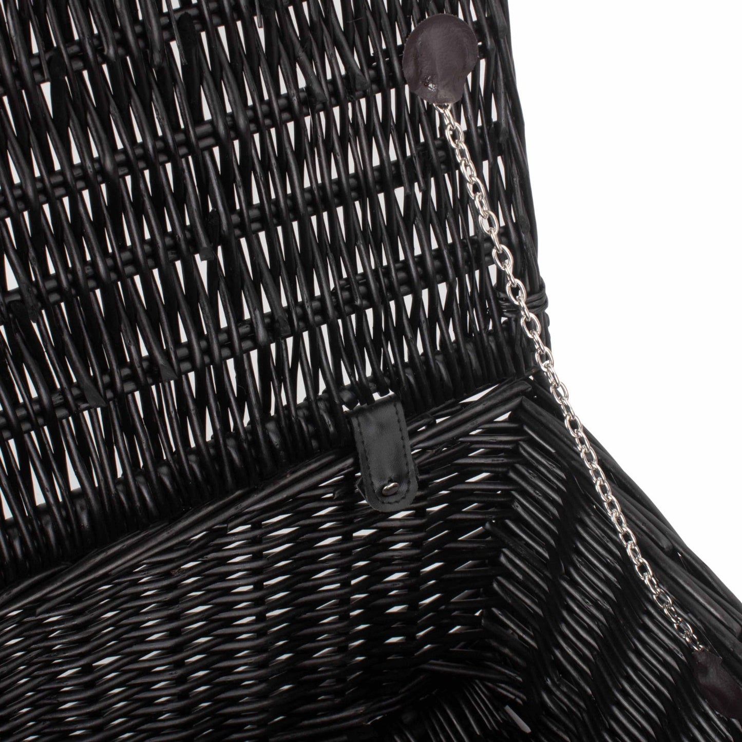 20 Inch Black Willow Hamper