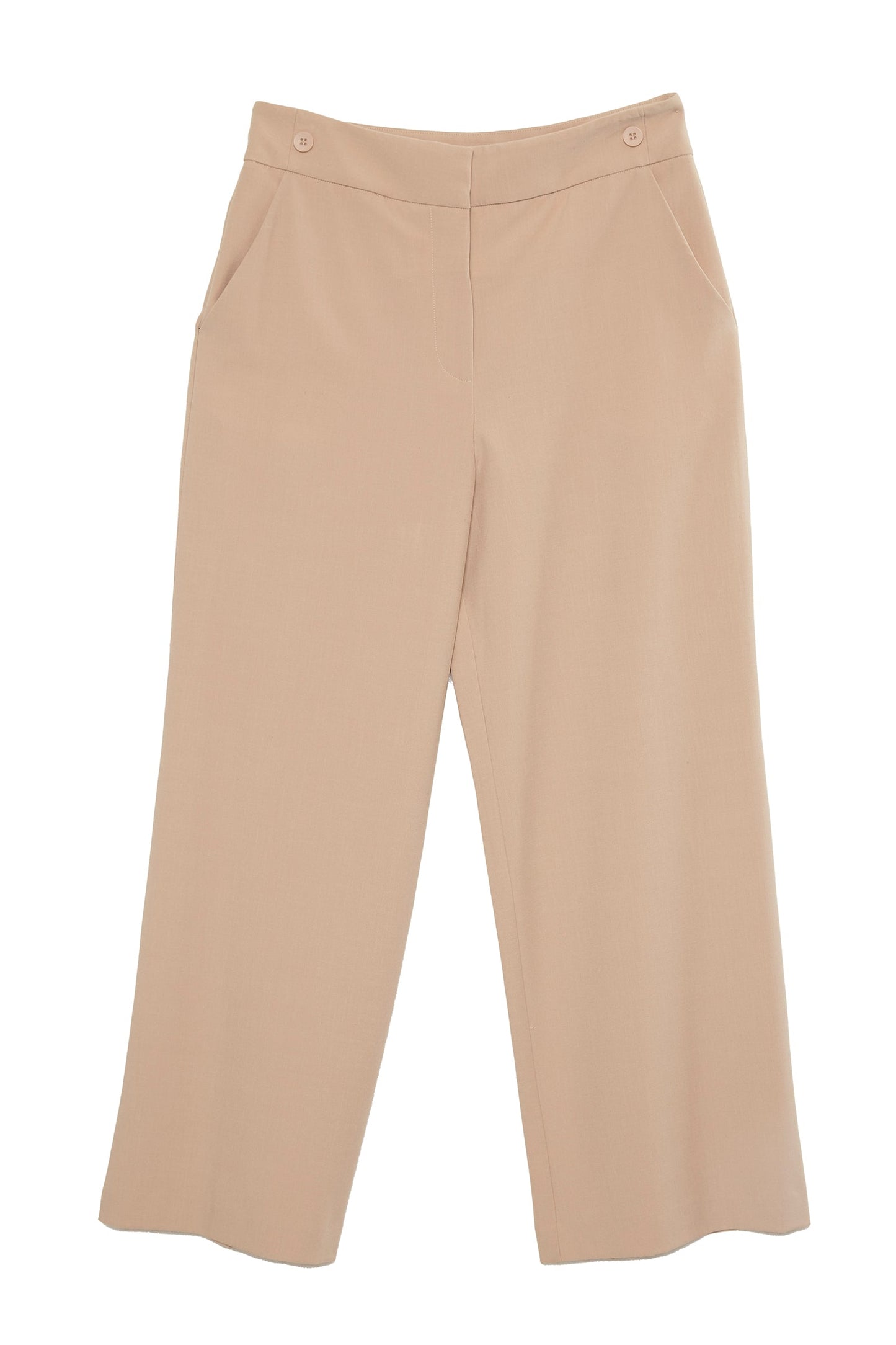 Elina Wide Leg Cropped Trousers