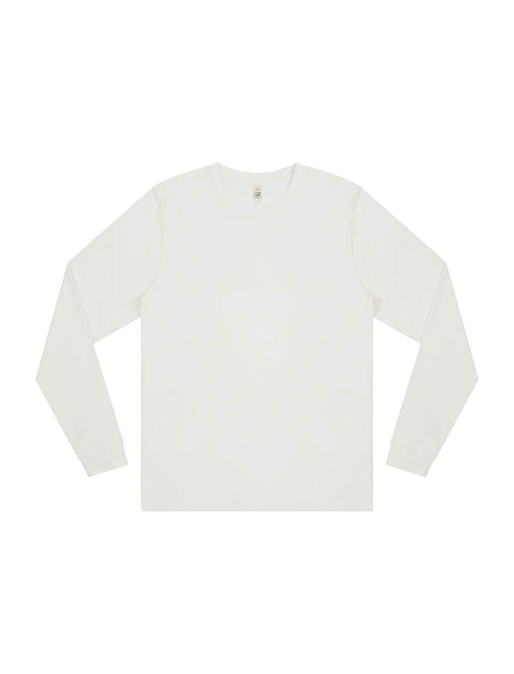 Organic Faded Long Sleeve T-shirt: Mens