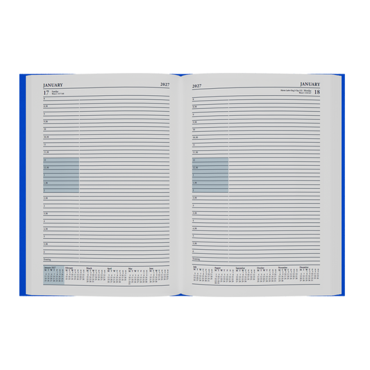 2026-2027 - Mid/Academic Year Planner with Appointments - 13 Month A4 Day-to-Page Diary - Collins Debden Essential Range