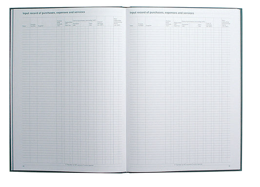 VAT Book - Green (EVB1)