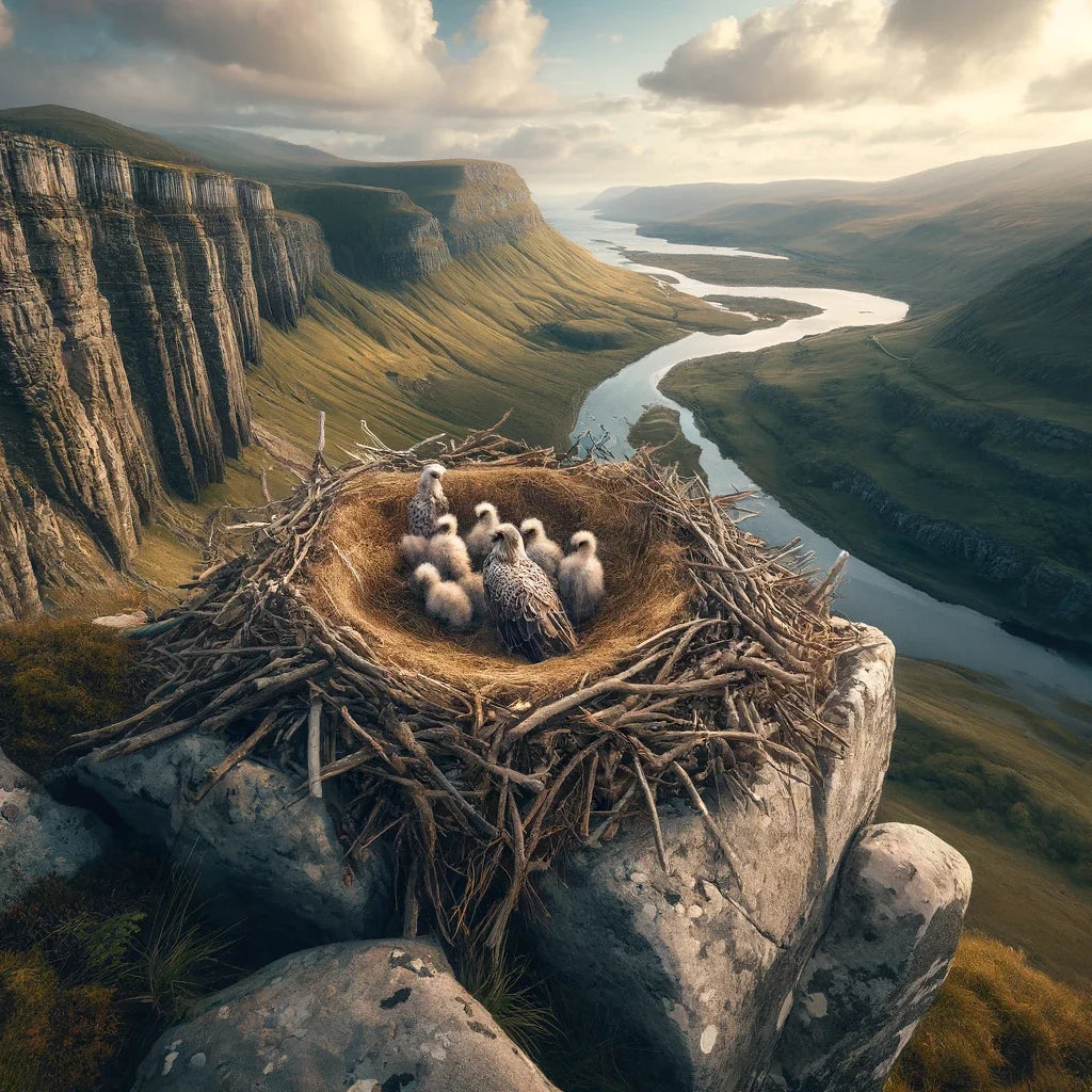 Eagle's Nest Majesty Canvas