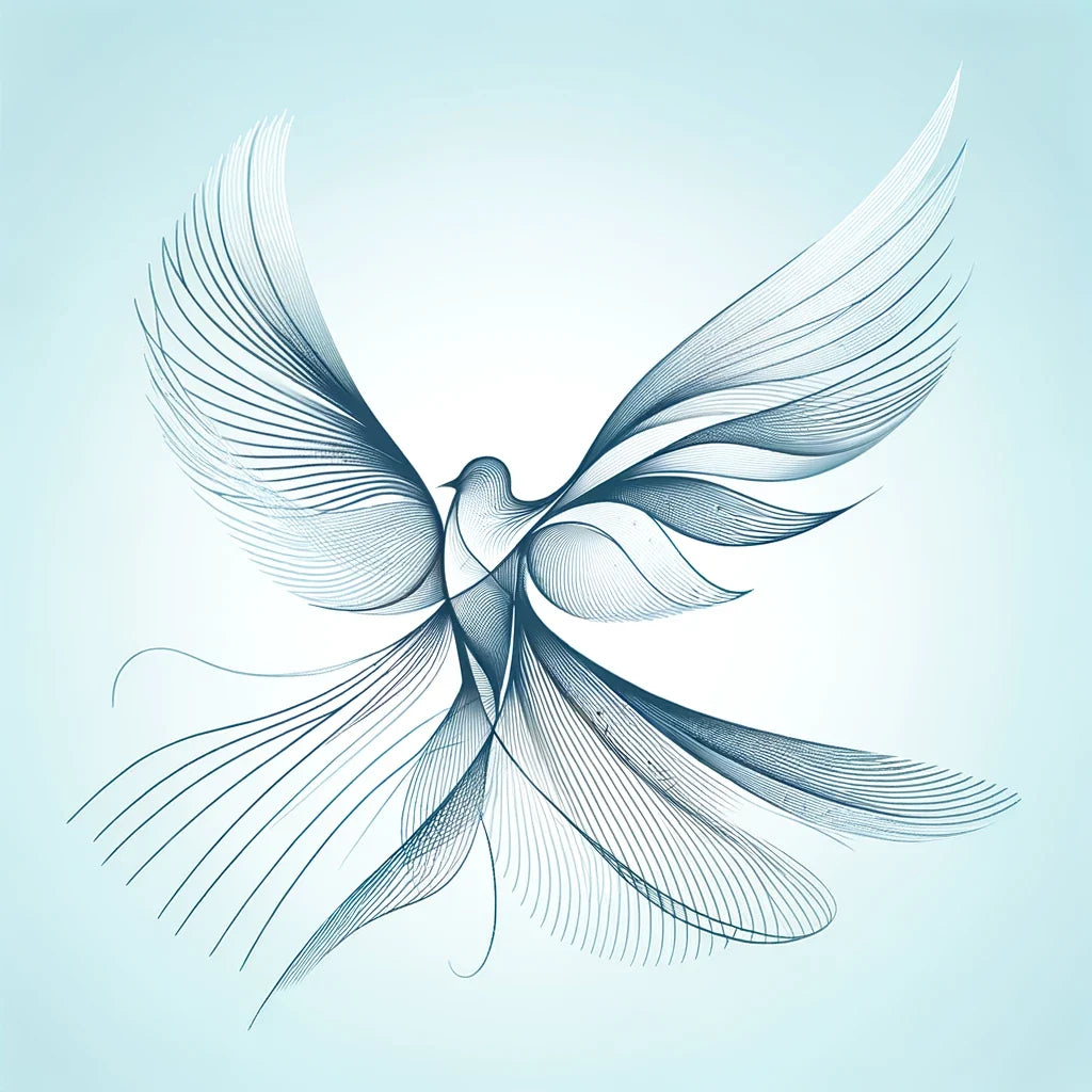 Elegant Flight Canvas