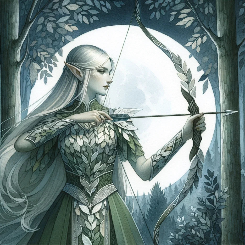 Elven Archer Canvas