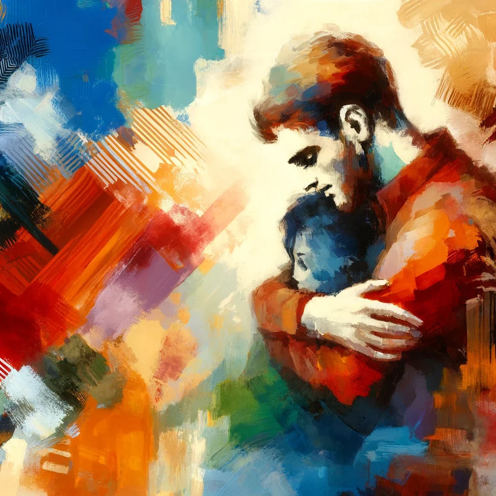 Embrace of Colours Canvas