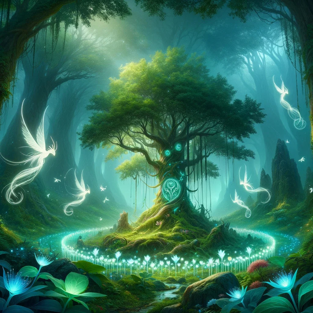 Enchanted Forest Cotton Cushion