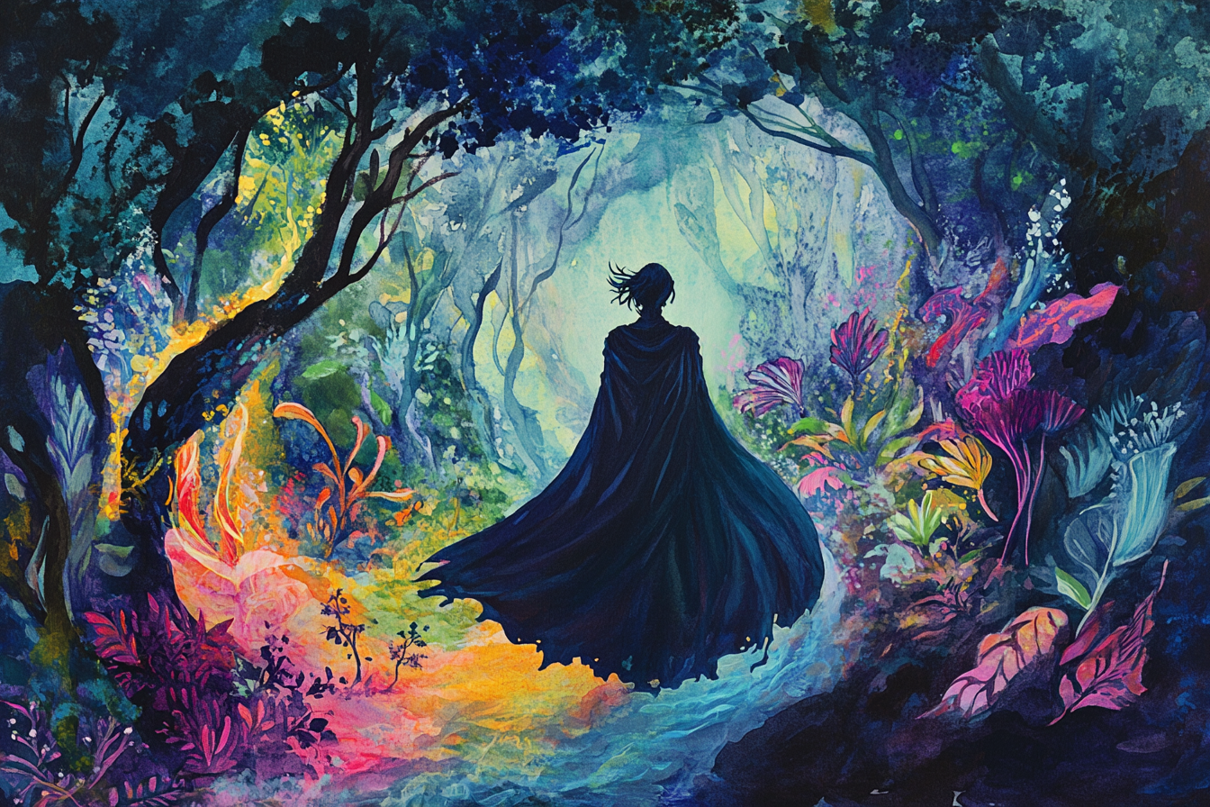 Enchanted Hero's Journey Canvas